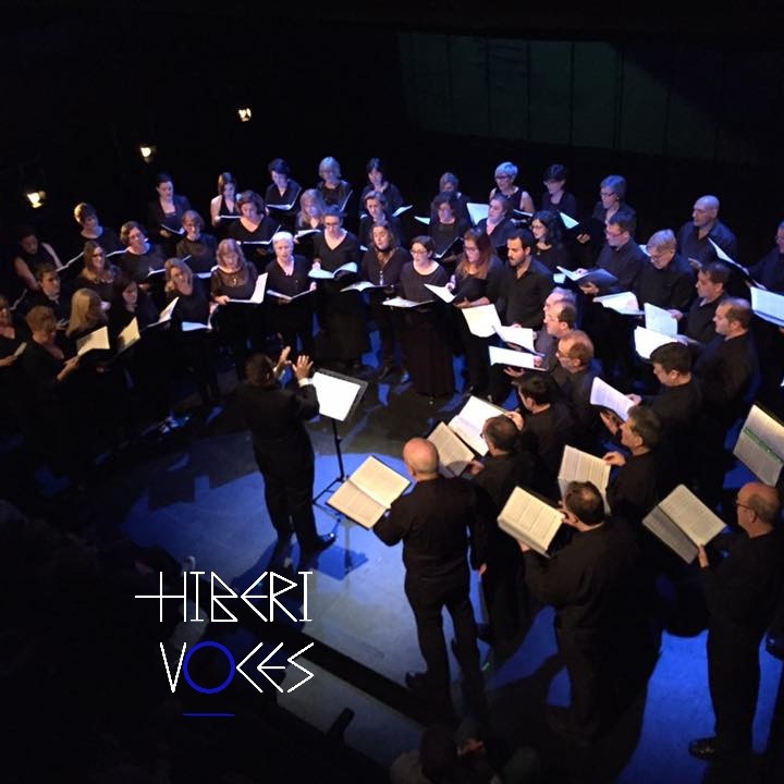 Integrantes del Coro Hiberi Voces